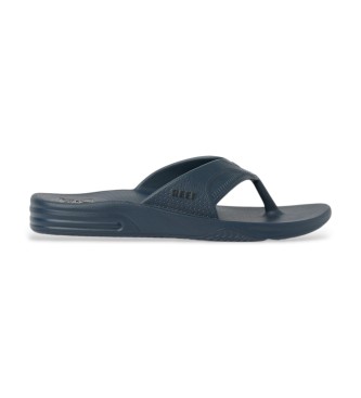 Reef para hombre. CJ8549 Chanclas Fanning H20 marino (43), Plano, Ninguno, Beachwear