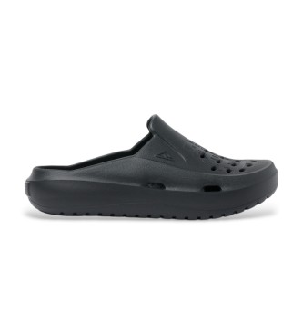 Reef para hombre. CJ9217 Sandalias Glider negro (45), Plano, Ninguno, Beachwear