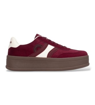 Refresh para mujer. 17623401-BURDEOS Zapatillas 176234 burdeos (36), 3 a 5cm, Cordones, Casual, Granate