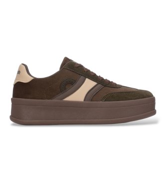 Refresh para mujer. 17623402-KAKI Zapatillas 176234 verde (36), 3 a 5cm, Cordones, Casual