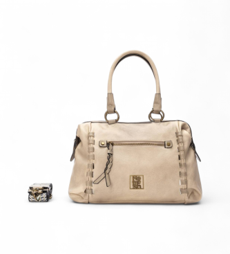 Refresh para mujer. 18330802-HIELO Bolso 183308 beige (OSFA), Casual, Sintético