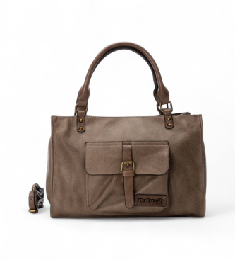 Refresh para mujer. 18331801-TAUPE Bolso 183318 taupe (OSFA), Casual, Sintético