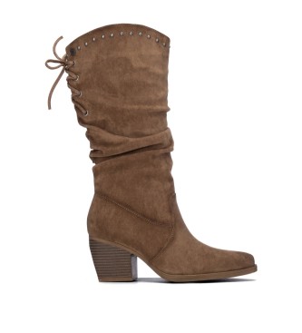 Refresh para mujer. 17625602-TAUPE Botas 176256 marrón claro (35), 3 a 5cm, Ninguno, Casual