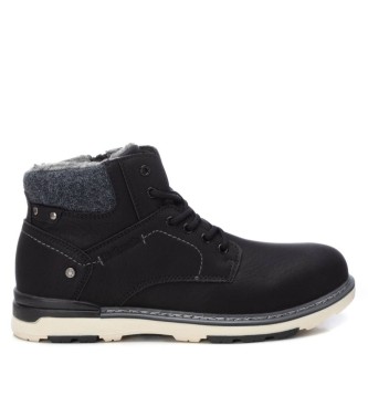 Refresh para hombre. 17220603-NEGRO Botines 172206 negro (44), Plano, Cremallera, Casual, Refresh outlet 2024.