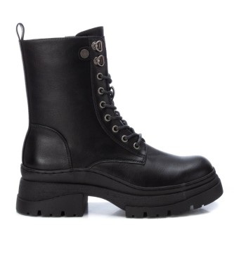 Refresh para mujer. 17198402-NEGRO Botines 171984 negro (40), Plano, Cordones, Cremallera, Casual, Refresh outlet 2024.