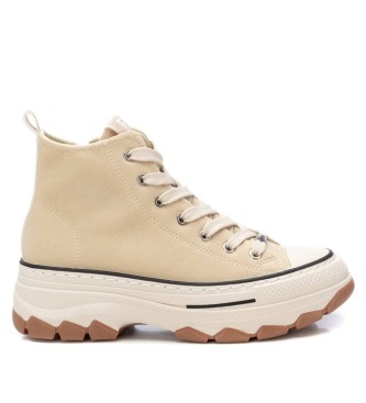 Refresh para mujer. 17231702-BEIGE Zapatillas 172317 beige (37), 3 a 5cm, Cordones, Cremallera, Casual
