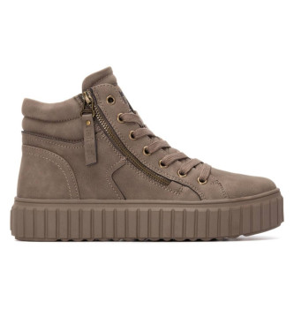 Refresh para mujer. 17289101-TAUPE Zapatillas 172891 taupe (37), Plano, Cordones, Cremallera, Casual