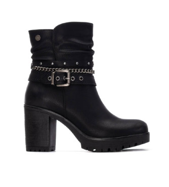 Refresh para mujer. 17291703-NEGRO Botines 172917 negro (38), 5 a 8cm, Cremallera, Casual