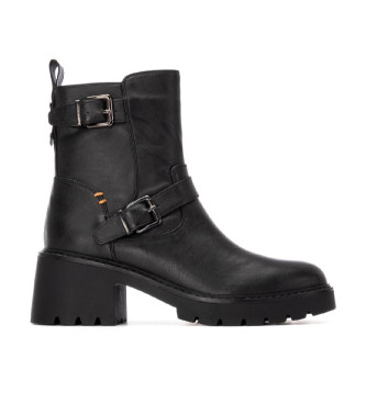 Refresh para mujer. 17297301-NEGRO Botines 172973 negro (39), 3 a 5cm, Cremallera, Casual