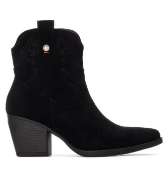 Refresh para mujer. 17301403-NEGRO Botines 173014 negro (39), 3 a 5cm, Cremallera, Casual