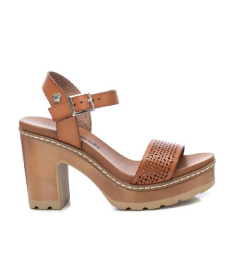 Para mujer. 17077701-TAUPE Sandalias clásicas (37), 8 a 10cm, Hebilla, Casual