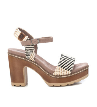 Refresh para mujer. 17180001-TAUPE Sandalias 171800 taupe (41), 5 a 8cm, Hebilla, Casual, Fiesta