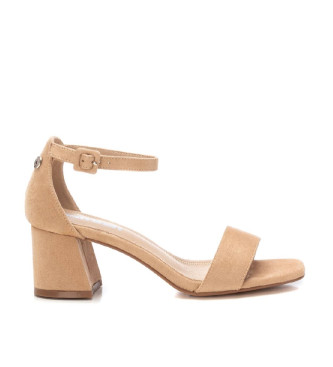 Refresh para mujer. 17183005-TAUPE Sandalias de piel 171830 taupe (36), 5 a 8cm, Ante, Hebilla, Casual, Fiesta