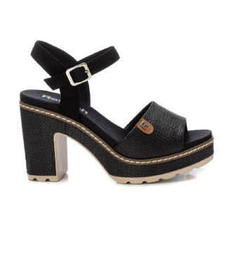 Refresh para mujer. 17270605-NEGRO Sandalias 172706 negro (40), 8 a 10cm, Hebilla, Casual