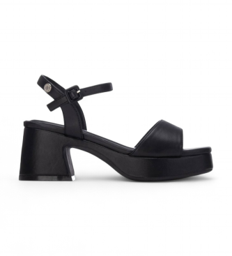 Refresh para mujer. 17525101-NEGRO Sandalias 175251 negro (36), 3 a 5cm, Hebilla, Casual