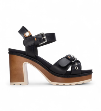 Refresh para mujer. 17529003-NEGRO Sandalias 175290 negro (38), 5 a 8cm, Hebilla, Casual