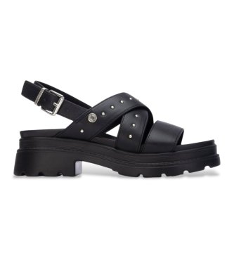 Refresh para mujer. 17515601-NEGRO Sandalias 175156 negro (40), 3 a 5cm, Hebilla, Casual