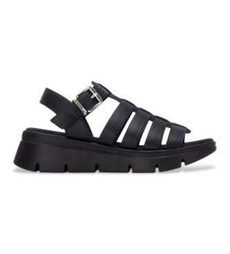 Refresh para mujer. 17515901-NEGRO Sandalias 175159 negro (40), Plano, Hebilla, Casual