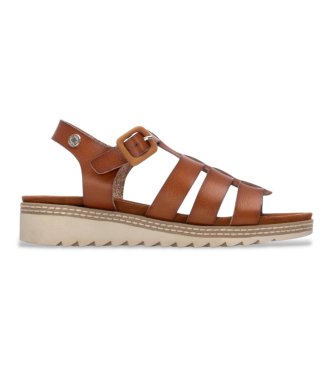 Refresh para mujer. 17516402-CAMEL Sandalias 175164 marrón (35), 1 a 3cm, Hebilla, Casual