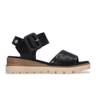 Refresh para mujer. 17516805-NEGRO Sandalias 175168 negro (41), 3 a 5cm, Hebilla, Casual