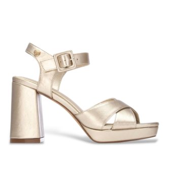 Refresh para mujer. 17525406-ORO Sandalias 175254 dorado (40), 5 a 8cm, Hebilla, Fiesta