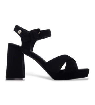Refresh para mujer. 17525401-NEGRO Sandalias 175254 negro (36), 8 a 10cm, Hebilla, Fiesta