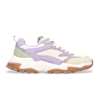 Refresh para mujer. 17501702-HIELO Zapatillas 175017 lila (36), Blanco, Plano, Cordones, Casual