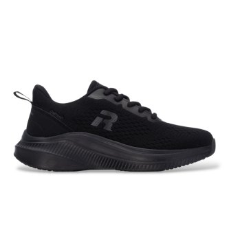 Refresh para mujer. 17601301-NEGRO Zapatillas 176013 negro (35), Plano, Cordones, Casual, Mesh