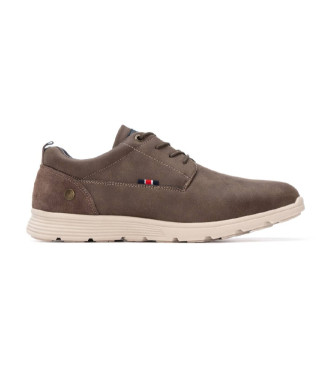 Refresh para hombre. 17287405-TAUPE Zapatillas 172874 marrón (42), Plano, Cordones, Casual