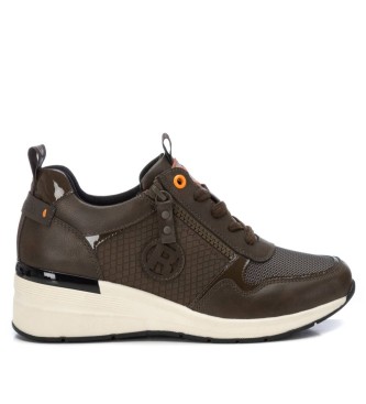 Refresh para mujer. 17125803-KAKI Zapatillas 171258 verde (36), 1 a 3cm, Cremallera, Casual, Refresh outlet 2024.