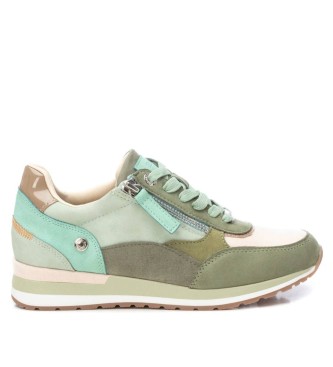 Refresh para mujer. 17150301-AQUA Zapatillas 171503 verde (35), Plano, Cordones, Cremallera, Casual