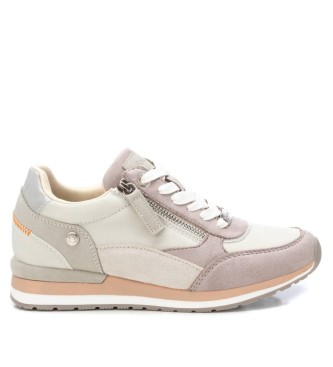 Refreshvoor vrouwen. 17150305-HIELO Trainers 171503 gebroken wit (36), Plat, Veters, Ritssluiting, Casual