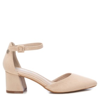 Refresh para mulher. 171832 sapatos bege -Altura do salto 6cm