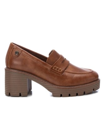 Refresh para mujer. 17204402-CAMEL Mocasines 172044 marrón (38), 5 a 8cm, Ninguno, Casual, Fiesta, Clásico