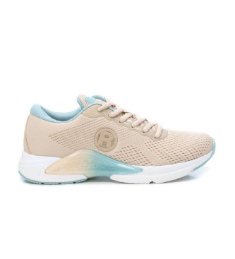 Refresh para mujer. 17250302-BEIGE Zapatillas 172503 beige (36), Plano, Cordones, Casual
