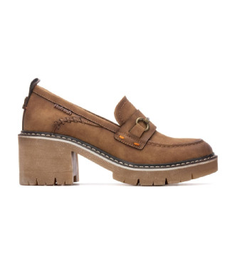 Refresh para mujer. 17290801-CAMEL Zapatos 172908 marrón (41), 5 a 8cm, Ninguno, Casual, Clásico