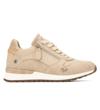 Refresh para mujer. 17295603-BEIGE Zapatillas 172956 beige (36), Plano, Cordones, Cremallera, Casual
