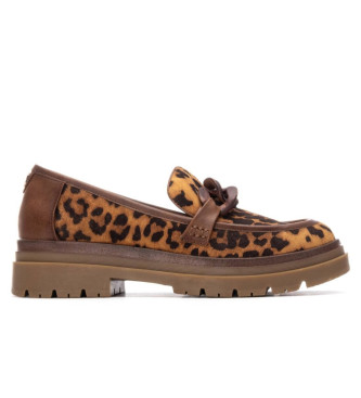 Refresh para mujer. 17300302-LEOPARDO Mocasines 173003 animalprint (38), Plano, Ninguno, Casual, Animal print