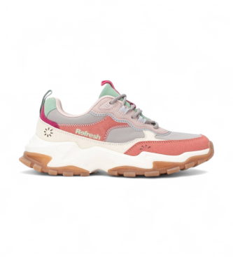 Refresh para mujer. 17310405-NUDE Zapatillas 173104 multicolor (40), Plano, Cordones, Casual