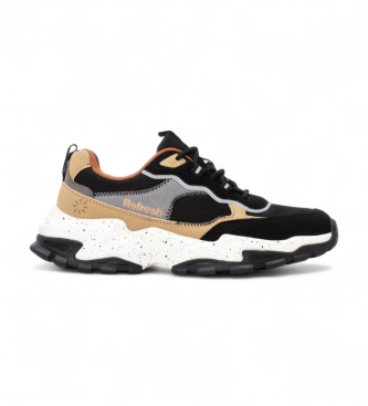 Refresh para mujer. 17310406-NEGRO Zapatillas 173104 negro (39), 3 a 5cm, Cordones, Casual