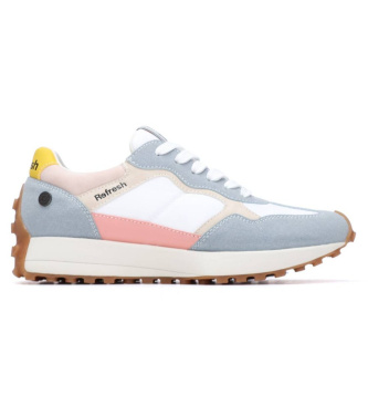 Refresh para mujer. 17503801-JEANS Zapatillas 175038 azul (40), Tela, Plano, Cordones, Casual