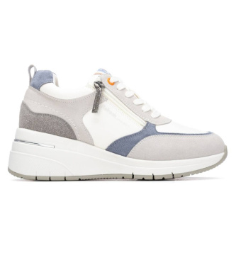 Refresh para mujer. 17505101-HIELO Zapatillas 175051 blanco (40), 3 a 5cm, Cremallera, Casual