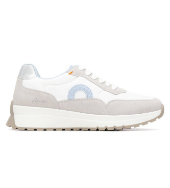 Refresh para mujer. 17505402-HIELO Zapatillas 175054 blanco (41), 1 a 3cm, Cordones, Casual