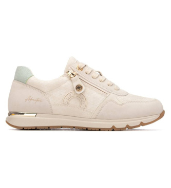 Refresh para mujer. 17505702-BEIGE Zapatillas 175057 beige (35), Plano, Cremallera, Casual