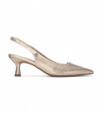Refresh para mujer. 17507203-ORO Zapatos 175072 dorado (39), 3 a 5cm, Ninguno, Casual, Clásico