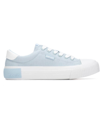 Refresh para mujer. 17511005-JEANS Zapatillas 175110 azul (41), Tela, Plano, Cordones, Casual
