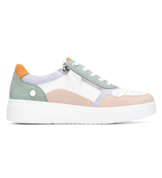 Refresh para mujer. 17512802-NUDE Zapatillas 175128 blanco (40), Plano, Cremallera, Casual