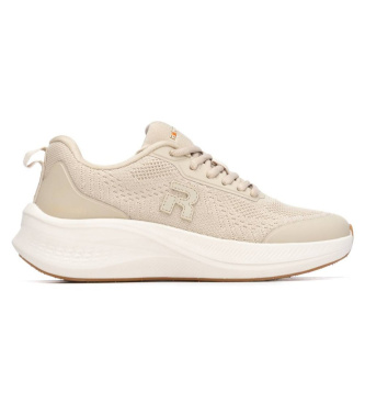 Refresh para mujer. 17518101-BEIGE Zapatillas 175181 beige (37), Tela, Plano, Cordones, Casual