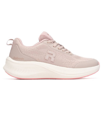 Refresh para mujer. 17518103-NUDE Zapatillas 175181 beige (36), Plano, Cordones, Casual, Deportivo