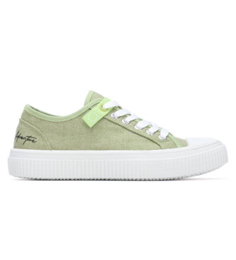 Refresh para mujer. 17523203-VERDE Zapatillas 175232 verde (38), Tela, Plano, Cordones, Casual